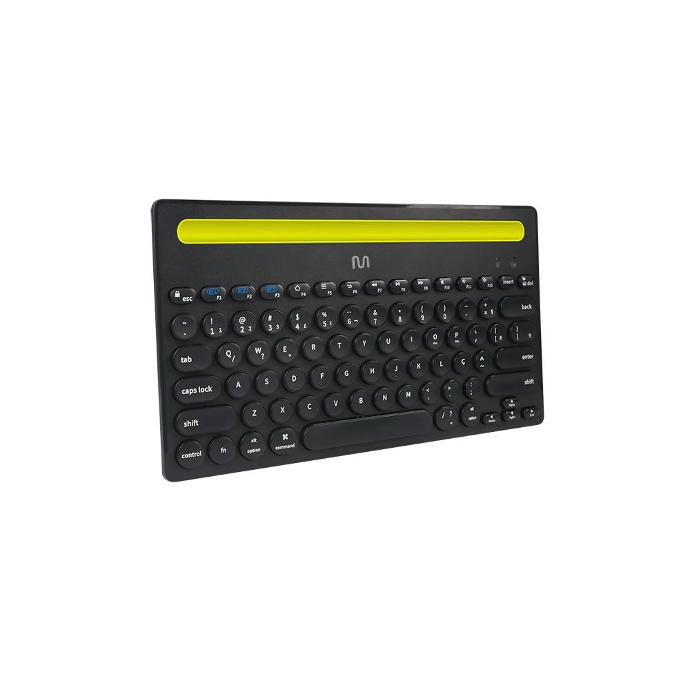 Teclado sem Fio Slot com Conexão Bluetooth Preto Multi - TC284 - 2