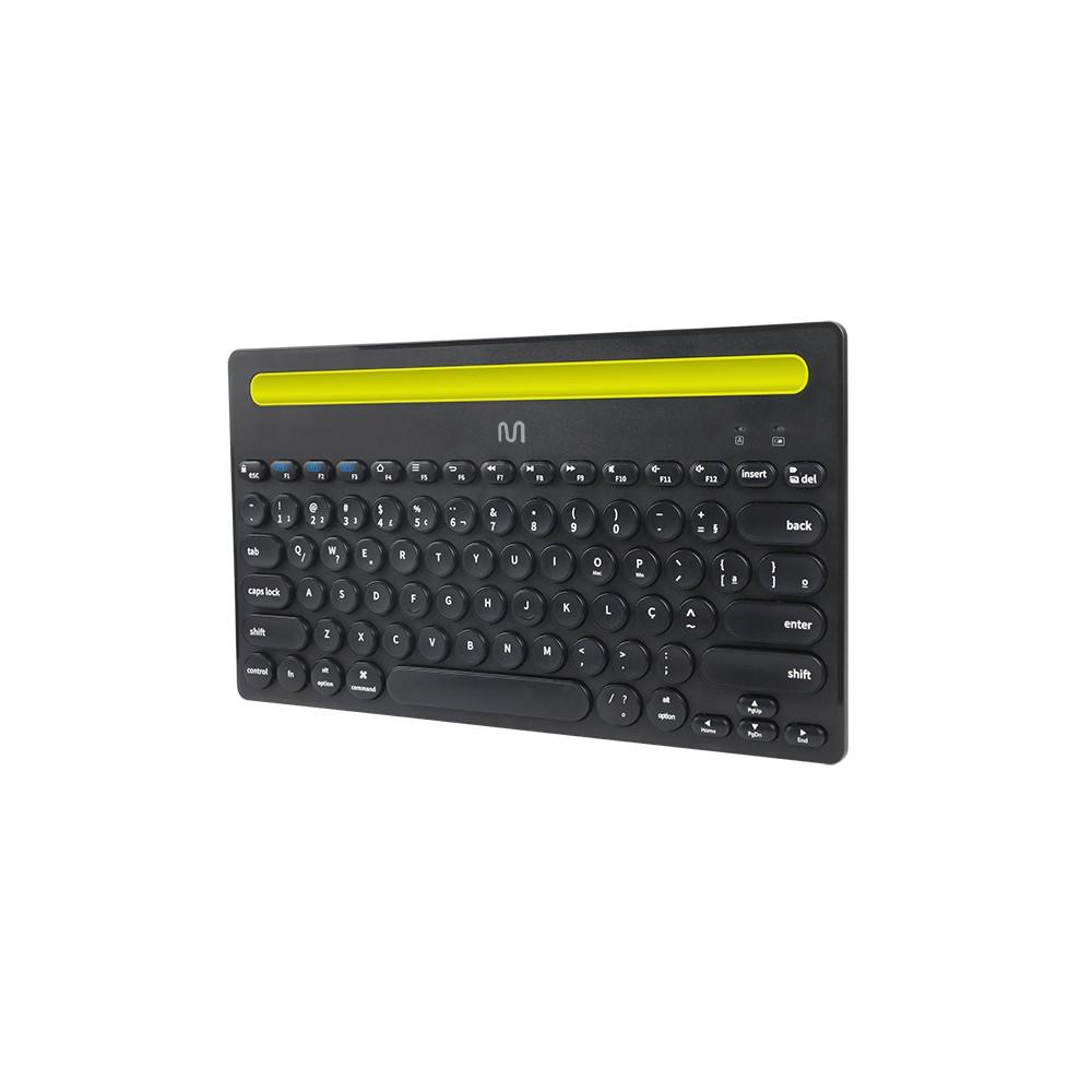Teclado sem Fio Slot com Conexão Bluetooth Preto Multi - TC284 - 3