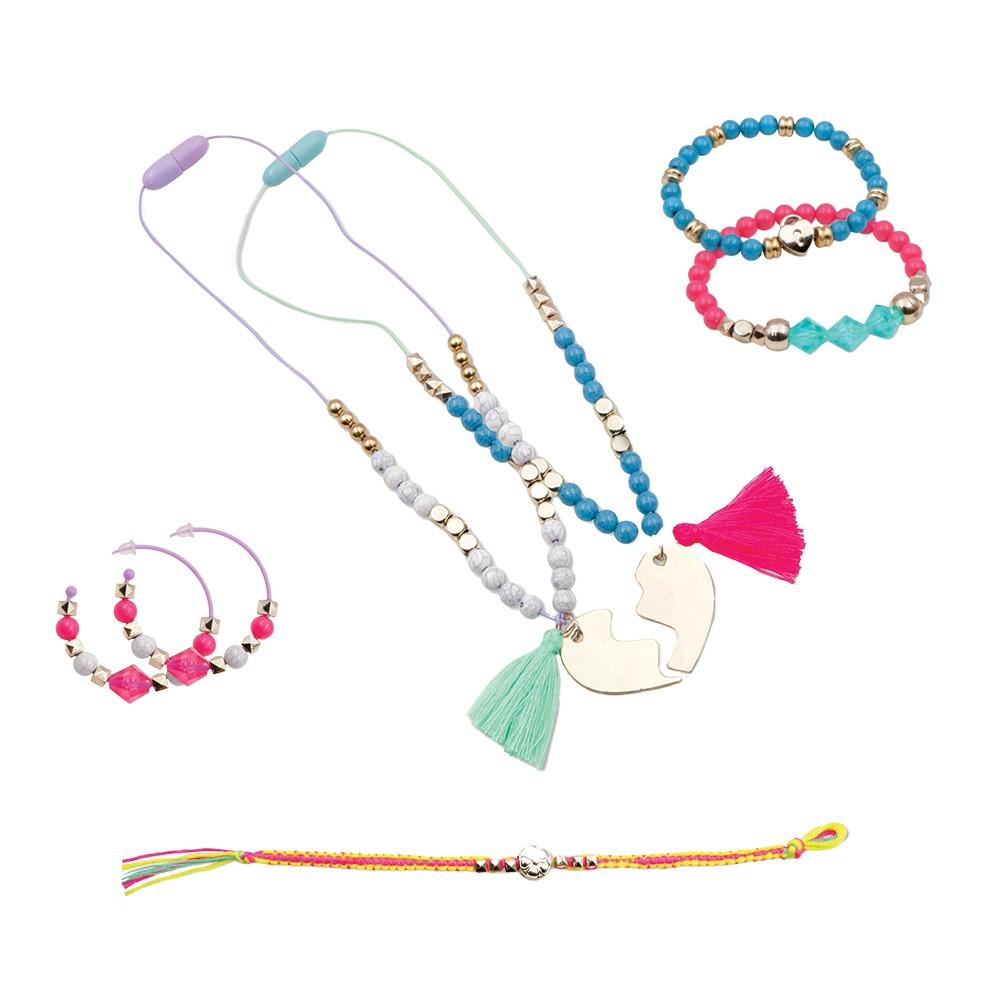 Kit Pulseiras Infantil de Montar My Style Good Vibes Coleção DIY Multikids - BR2108 - 3