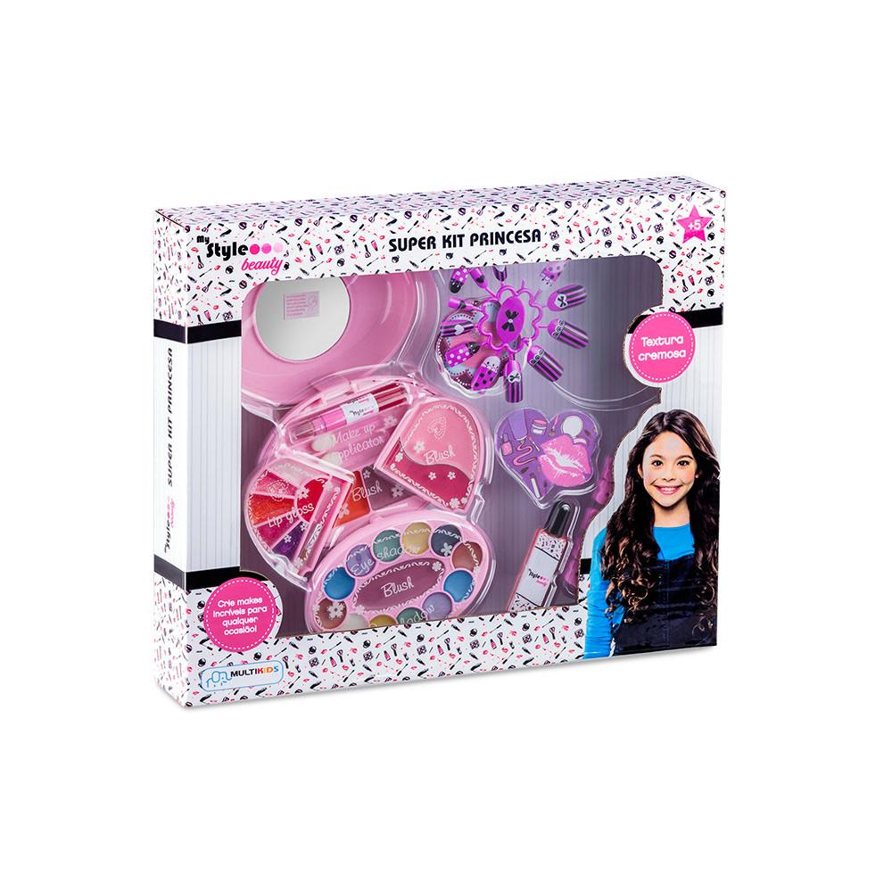 Maquiagem Infantil My Style Beauty Super Kit Princesa Multikids - BR1333 - 2