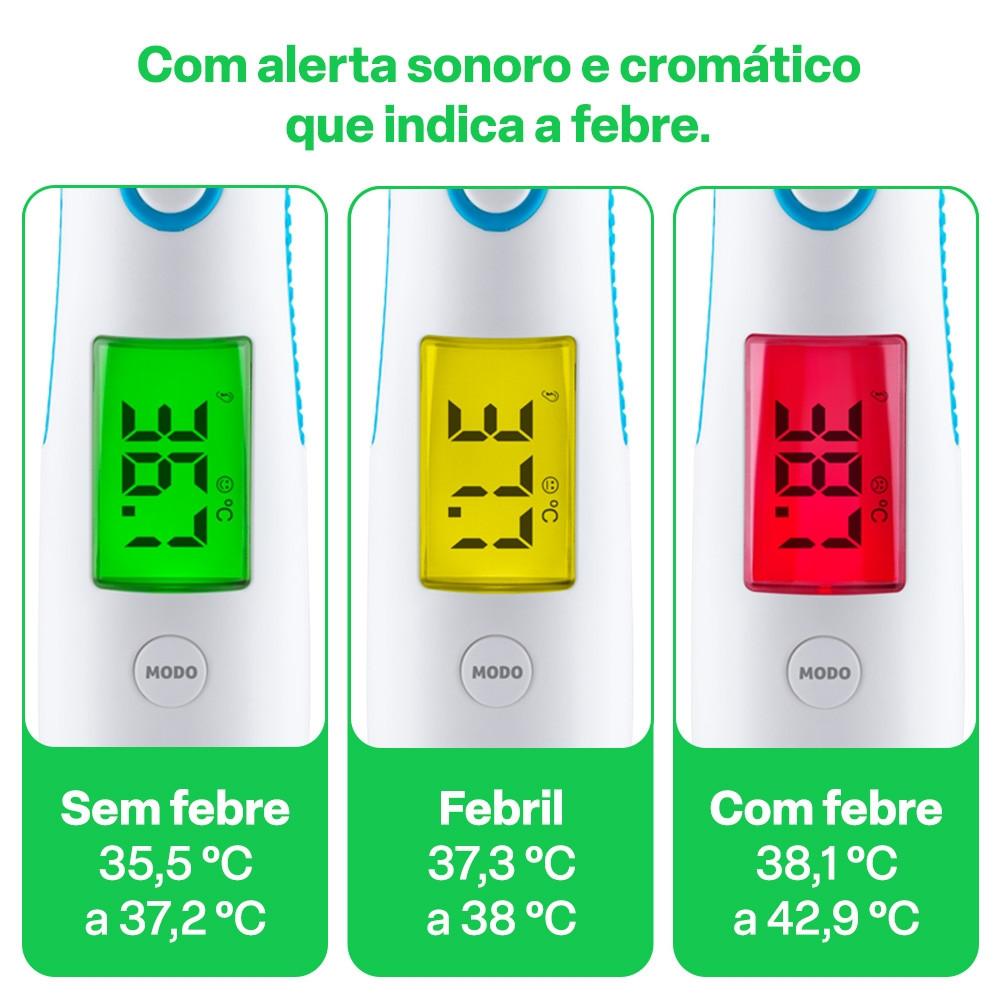 Touch Care - Termômetro Infravermelho Multifunções - Multilaser Saúde - HC498 - 3
