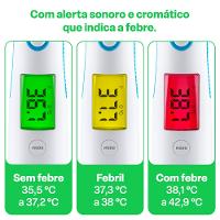 Touch Care - Termômetro Infravermelho Multifunções - Multilaser Saúde - HC498 - 3