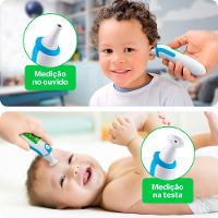 Touch Care - Termômetro Infravermelho Multifunções - Multilaser Saúde - HC498