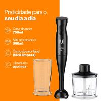 Mixer Duo Turbo 3 em 1 127V 200W Preto Multi Home - GO019 - 3