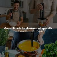 Mixer Duo Turbo 3 em 1 127V 200W Preto Multi Home - GO019