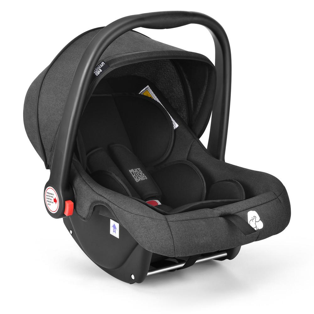 Bebê Conforto Class 0-13kg Preto com Cinza Multikids Baby - BB176 - 1