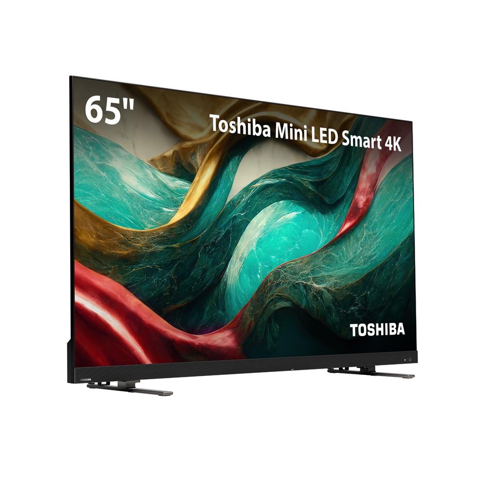 Smart TV Mini LED 65. Pol 4K Toshiba 65Z870MS Google TV 4HDMI 2USB Wi-fi - TB019M - 3
