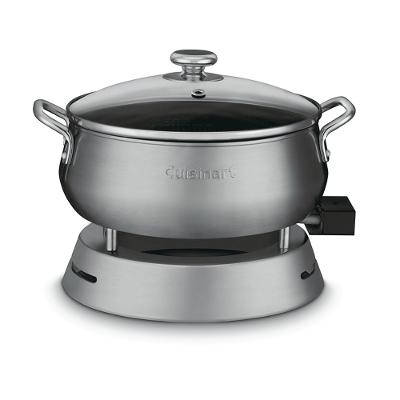 Panela Elétrica com Acessórios para Fondue Inox 127V Prata Cuisinart - CFO-50CBBR