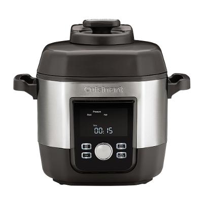 Panela de Pressão Elétrica 5,7L 1800W 127V Cuisinart Prata - CPC-900BR
