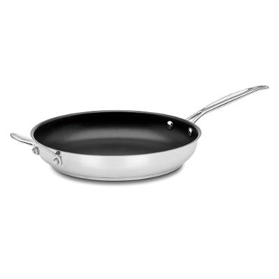 Frigideira Chefs Classic em Aço Inox 30cm para Indução Cuisinart - 722-30HBR