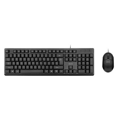Combo Teclado e Mouse com Fio CF600 Preto Multi - TC609