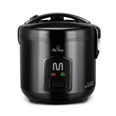 Panela De Arroz 10 Xícaras Função Manter Aquecido 220v-700w Preta Multi - GO501