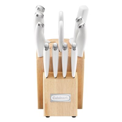 Bloco de Facas Collor Pro Cabo Branco 12 Peças Cuisinart ®