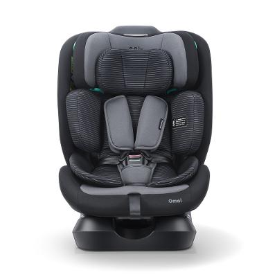 Cadeirinha Infantil para Carro Omni 0-36Kg (40-150cm) Preto e Cinza Multikids - BB712