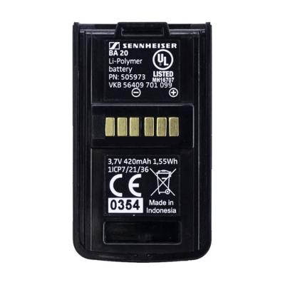 Bateria Recarregável BA 20 (Li-Ion) para Receptor EKP AVX Sennheiser - AK511