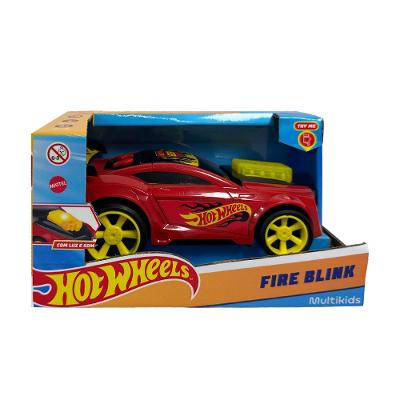 Carrinho Hot Wheels Fire Blink com Luz e Som Vermelho Multikids - BR2579