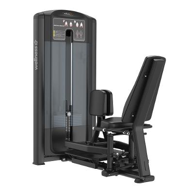 Adductor Abductor Nivus Preto 120kg - EM497I