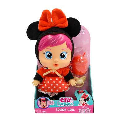 Boneca Cry Babies Loving Care Minnie Mouse Disney Multikids - BR2621