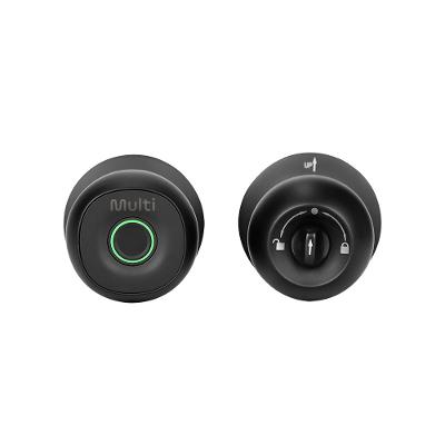 Fechadura Biométrica Smart Bluetooth Preta Multi - SE243