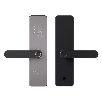 Fechadura Eletrônica Smart Cinza Multi - SE242