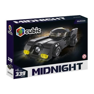 Blocos de Montar Cubic Carro Midnight 339 Peças Multikids - BR2626
