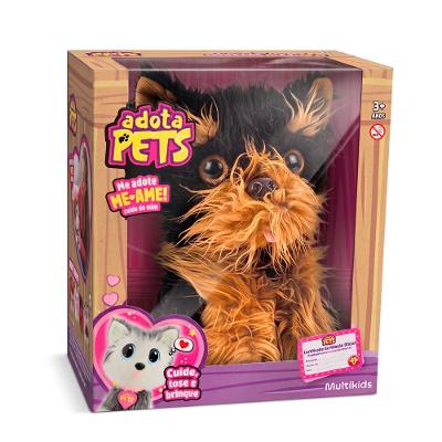 Pelúcia Interativa Adota Pets Toddy Multikids - BR2603