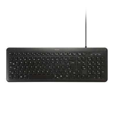 Teclado Com Fio USB Cabo 180cm Preto Multi - TC665