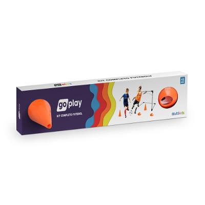 Kit GoPlay Futebol Completo Trave Com Cones Multikids - BR2519