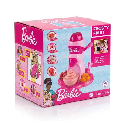Máquina de Sorvete Infantil com Acessórios Barbie Kids Chef Frosty Fruit Multikids - BR2804