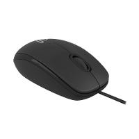 Mouse Com Fio MF400 Conexão USB 1200dpi Cabo de 180cm 3 Botões Clique Silencioso Preto Multi - MO386 - 3
