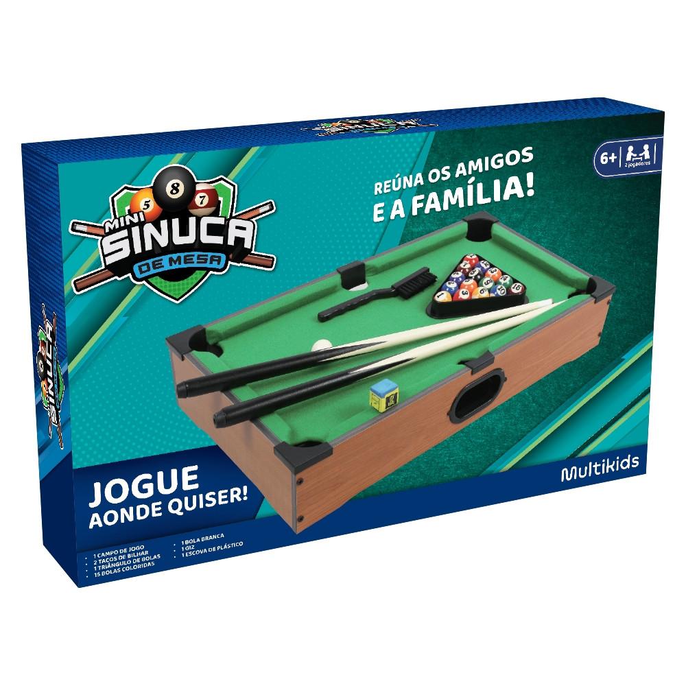 Jogo Mini Sinuca de Mesa Multikids - BR2074 - 1