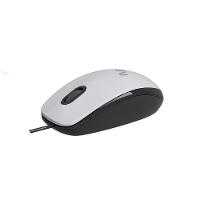 Mouse Com Fio MF400 Clique Silencioso Conexão USB 1200dpi Cabo de 180cm 3 Botões Branco Multi - MO389 - 3