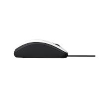 Mouse Com Fio MF400 Clique Silencioso Conexão USB 1200dpi Cabo de 180cm 3 Botões Branco Multi - MO389 - 4