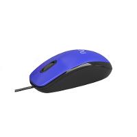 Mouse Com Fio MF400 Clique Silencioso Conexão USB 1200dpi Cabo de 180cm 3 Botões Azul Multi - MO388 - 2