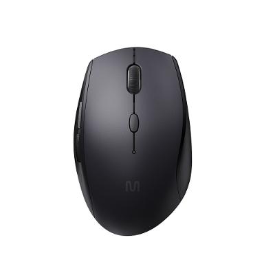 Mouse Sem Fio MS400 1600 DPI 6 Botões e Clique Silencioso Preto - MO381
