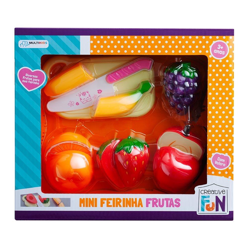 Creative Fun Multikids Mini Feirinha 5 Frutas Indicado para +3 Anos - BR1111 - 1