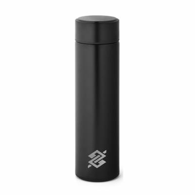 Garrafa Térmica com LED 450ml - Preta