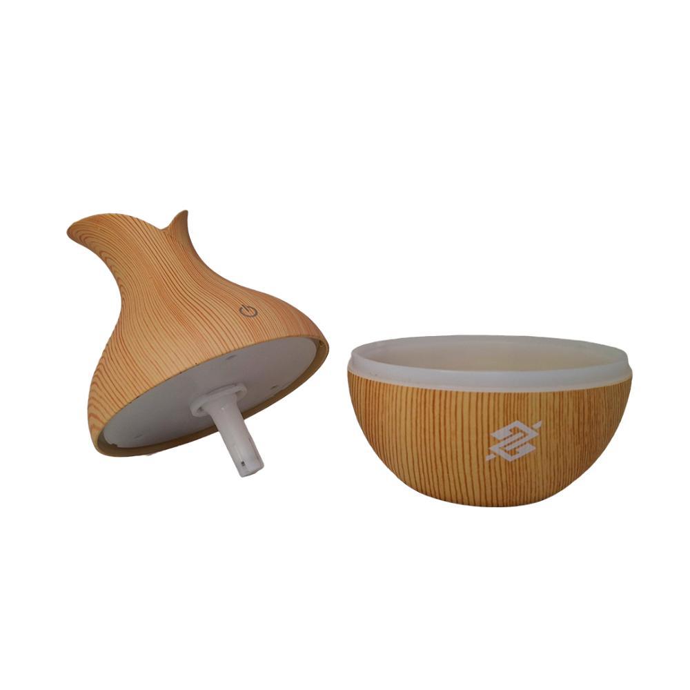 Umidificador Ultrassônico com Led 130 ml - Madeira Clara - 6