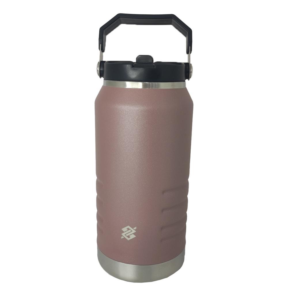 Garrafa Térmica 1,1 Litros em Inox com Parede Dupla - Rosa - 2