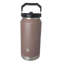 Garrafa Térmica 1,1 Litros em Inox com Parede Dupla - Rosa - 2