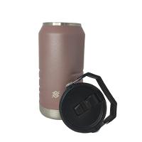 Garrafa Térmica 1,1 Litros em Inox com Parede Dupla - Rosa - 3