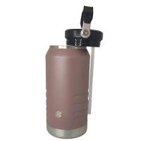 Garrafa Térmica 1,1 Litros em Inox com Parede Dupla - Rosa - 4