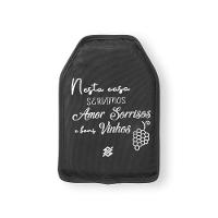 Manga Refrigeradora em Nylon para Vinho - Preta