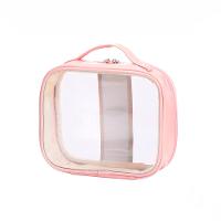 Necessaire PVC impermeável Pequena - Rosa - 2