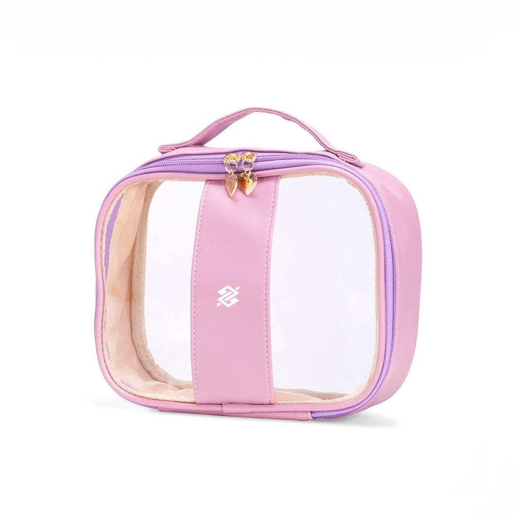 Necessaire PVC impermeável Pequena - Lilás - 1