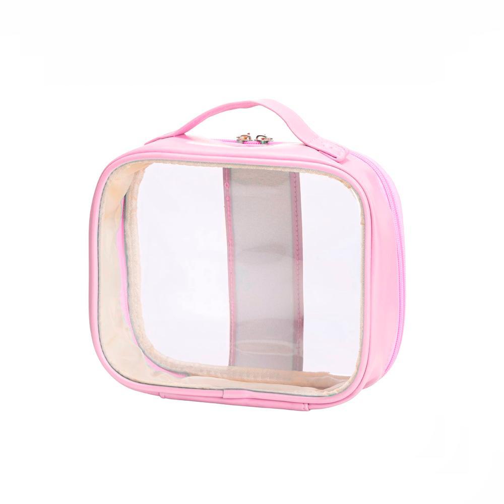 Necessaire PVC impermeável Pequena - Lilás - 2