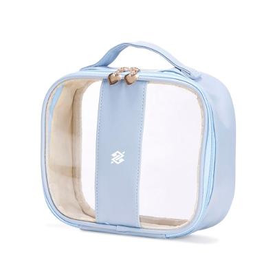Necessaire PVC Impermeável Média - Azul