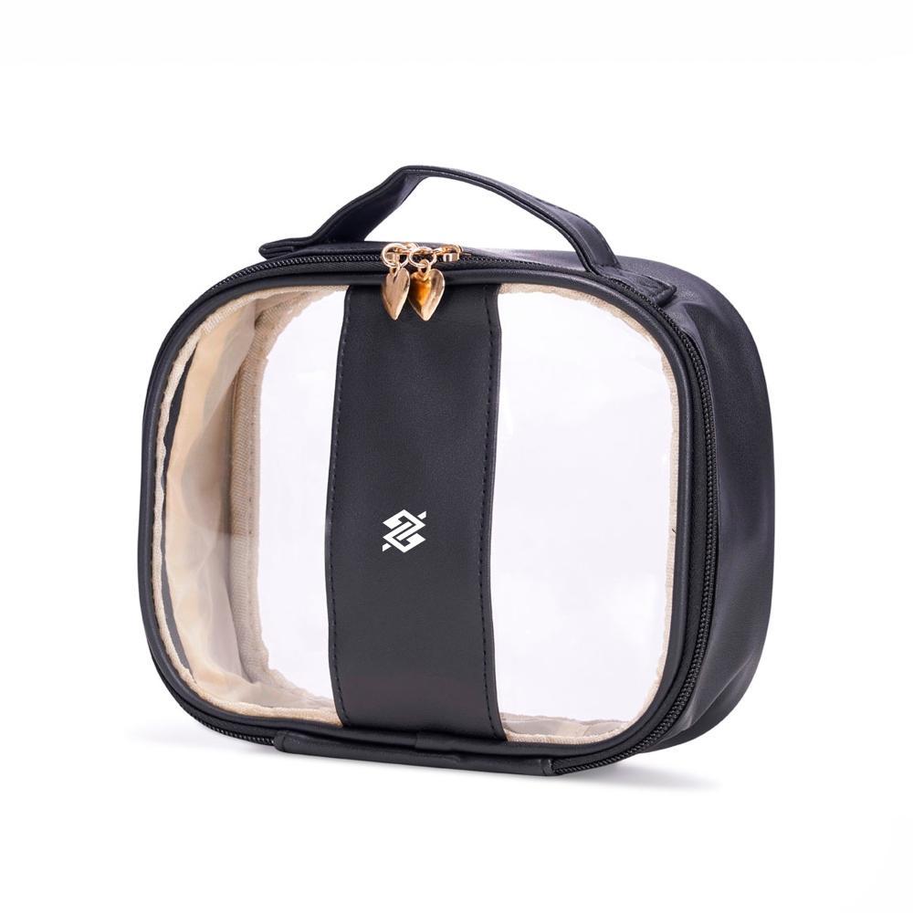 Necessaire PVC impermeavel Media - Preta - 1