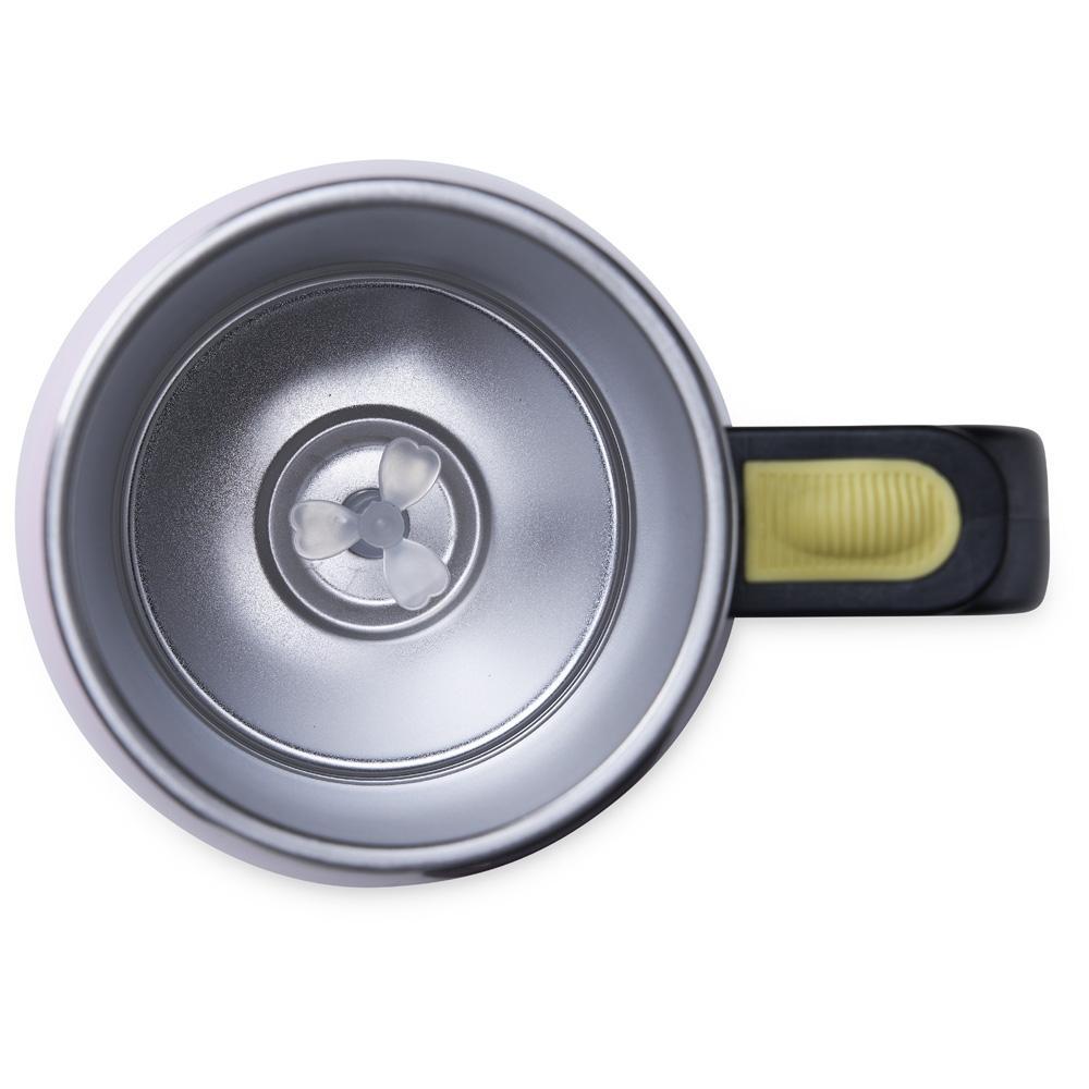 Caneca Inox Parede Dupla com Misturador 350ML - Amarelo - 3