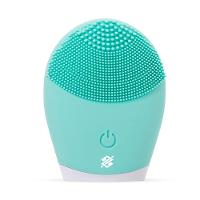 Massageador e Limpador Facial Elétrico à Prova D’água - Verde - 1